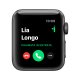 Apple Watch Series 3 GPS, 38mm in alluminio grigio siderale con cinturino Sport Nero 4