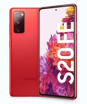 Samsung Galaxy S20 FE , Display 6.5" Super AMOLED, 3 fotocamere posteriori, 128 GB Espandibili, RAM 6GB, Batteria 4500mAh, Hybrid SIM, Red