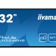 iiyama LH3246HS-B1 visualizzatore di messaggi Pannello piatto per segnaletica digitale 80 cm (31.5