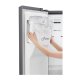 LG GSL481PZXZ frigorifero side-by-side Libera installazione 601 L F Acciaio inossidabile 7