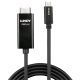 Lindy 43262 cavo e adattatore video 2 m USB tipo-C HDMI tipo A (Standard) Nero 3