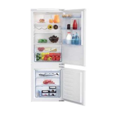 Beko BCSA285K3SF frigorifero con congelatore Da incasso 271 L Bianco