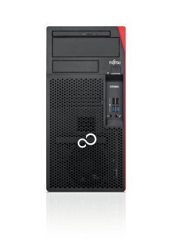 Fujitsu ESPRIMO P558 Intel® Core™ i3 i3-9100 8 GB DDR4-SDRAM 256 GB SSD Windows 10 Pro Micro Tower PC Nero, Rosso