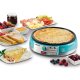 Ariete 202 Crepes Maker Party Time - Piastra per Crepes antiaderente - 2 spatole in legno - ricettario - 1000 W - Azzurro 4