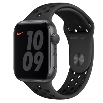 Apple Watch Nike Series 6 GPS + Cellular, 44mm in alluminio grigio siderale con cinturino Sport Nike Antracite/Nero