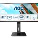 AOC P2 CU34P2A LED display 86,4 cm (34