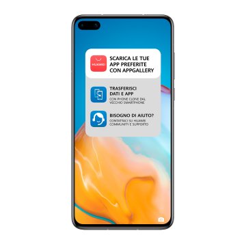 Huawei P40 15,5 cm (6.1") Dual SIM ibrida Android 10 Huawei Mobile Services (HMS) 5G USB tipo-C 8 GB 128 GB 3800 mAh Argento