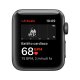 Apple Watch Series 3 GPS, 38mm in alluminio grigio siderale con cinturino Sport Nero 6