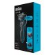 Braun Series 5 50-M1200S rasoio elettrico Trimmer Nero, Blu 4