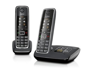 Gigaset C530A DUO Telefono DECT Identificatore di chiamata Nero