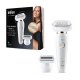 Braun Silk-épil 9 Flex 9-002 - Epilatore Elettrico Donna Bianco/Oro Con Testina Flessibile Per Un’Epilazione Più Semplice 2