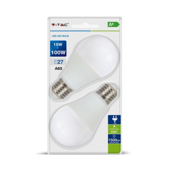 V-TAC VT-2117 Lampadina a risparmio energetico Bianco caldo 2700 K 15 W E27