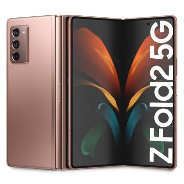 Samsung Galaxy Z Fold2 5G , ext.6.2”/int. 7.6”, 256GB, RAM 12GB, NanoSIM, Android 10, Mystic Bronze