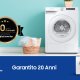 Samsung DV80T5220TW asciugatrice Libera installazione Caricamento frontale 8 kg A+++ Bianco 8