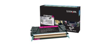 Lexmark X748H1MG cartuccia toner 1 pz Originale Magenta
