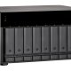 QNAP TL-D800C contenitore di unità di archiviazione Box esterno HDD/SSD Nero, Grigio 2.5/3.5