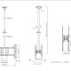 Multibrackets 5491 Supporto per display espositivi 177,8 cm (70