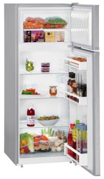 Liebherr CTel 2531-21 frigorifero con congelatore Libera installazione 234 L F Stainless steel