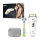 Braun Silk-expert Pro 5 PL5014 Epilatore Luce Pulsata, Bianco/Oro, Corpo E Viso Con Rasoio Venus Smooth E Custodia Esclusiva 2