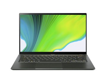 Acer Swift 5 SF514-55GT-79E9 Intel® Core™ i7 i7-1165G7 Computer portatile 35,6 cm (14") Touch screen Full HD 16 GB LPDDR4x-SDRAM 512 GB SSD NVIDIA GeForce MX350 Wi-Fi 6 (802.11ax) Windows 10 Pro Verde