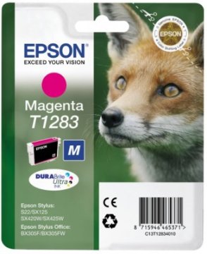 Epson Fox Cartuccia di inchiostro Magenta T1283 DURABrite Ultra Ink