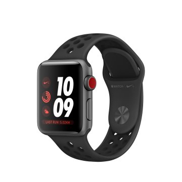 Apple Watch Nike+ OLED 38 mm Digitale 272 x 340 Pixel Touch screen 4G Grigio Wi-Fi GPS (satellitare)