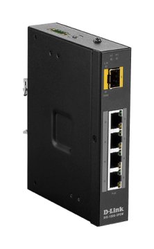 D-Link DIS‑100G‑5PSW Non gestito L2 Gigabit Ethernet (10/100/1000) Supporto Power over Ethernet (PoE) Nero