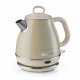 Ariete Linea Vintage 2868 Bollitore Elettrico Vintage 1 Litro - Infusi, Tè e Tisane - Autospegnimento - Acciaio Inox - 1 Litro - 1600 Watt - Beige 2