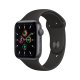 Apple Watch SE GPS, 44mm in alluminio grigio siderale con cinturino Sport Nero 2