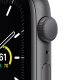 Apple Watch SE GPS, 44mm in alluminio grigio siderale con cinturino Sport Nero 3