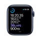 Apple Watch Serie 6 GPS + Cellular, 44mm in alluminio azzurro con cinturino Sport Deep navy 5
