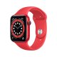 Apple Watch Serie 6 GPS, 44mm in alluminio PRODUCT(RED) con cinturino Sport PRODUCT(RED) 2