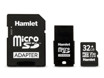 Hamlet XSD032-U3V30 memoria flash 32 GB MicroSD Classe 10