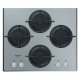 Hotpoint HAGD 61S/SL Argento Da incasso 60 cm Gas 4 Fornello(i) 2