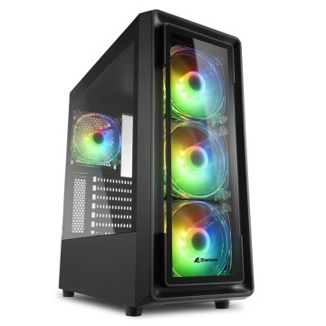 Sharkoon TK4 RGB Midi Tower Nero