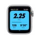 Apple Watch Nike Series 6 GPS, 40mm in alluminio argento con cinturino Sport Nike Platino/Nero 5
