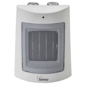 Bimar HP108 stufetta elettrica Interno Grigio, Bianco 1500 W Riscaldatore di ambienti elettrico alogeno