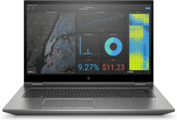 HP ZBook Fury 17 G7 Intel® Core™ i7 i7-10750H Workstation mobile 43,9 cm (17.3") 4K Ultra HD 32 GB DDR4-SDRAM 1 TB SSD NVIDIA Quadro T2000 Wi-Fi 6 (802.11ax) Windows 10 Pro for Workstations Grigio