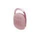 JBL CLIP 4 Altoparlante portatile mono Rosa 5 W 4