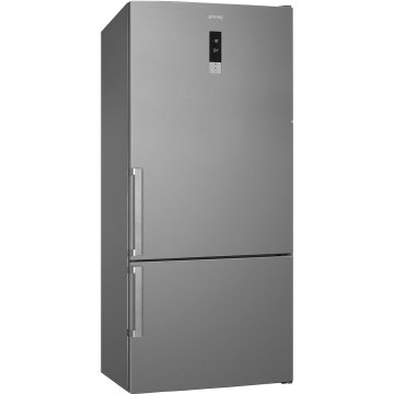 Smeg FC84EN4HX frigorifero con congelatore Libera installazione 564 L E Acciaio inox