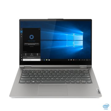 Lenovo ThinkBook 14s Yoga Intel® Core™ i7 i7-1165G7 Ibrido (2 in 1) 35,6 cm (14") Touch screen Full HD 16 GB DDR4-SDRAM 512 GB SSD Wi-Fi 6 (802.11ax) Windows 10 Pro Grigio