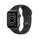 Apple Watch Serie 6 GPS + Cellular, 40mm in alluminio grigio siderale con cinturino Sport Nero 2