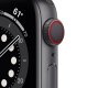 Apple Watch Serie 6 GPS + Cellular, 40mm in alluminio grigio siderale con cinturino Sport Nero 3