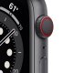 Apple Watch Serie 6 GPS + Cellular, 44mm in alluminio grigio siderale con cinturino Sport Nero 3