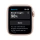 Apple Watch Serie 6 GPS, 44mm in alluminio oro con cinturino Sport Rosa sabbia 4