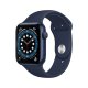 Apple Watch Serie 6 GPS, 40mm in alluminio azzurro con cinturino Sport Deep navy 2