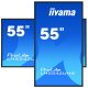 iiyama LH5542UHS-B1 visualizzatore di messaggi Pannello piatto per segnaletica digitale 138,7 cm (54.6