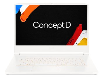 Acer ConceptD CN715-72P-72C2 Computer portatile 39,6 cm (15.6") 4K Ultra HD Intel® Core™ i7 i7-10750H 32 GB DDR4-SDRAM 1 TB SSD NVIDIA Quadro RTX 3000 Wi-Fi 6 (802.11ax) Windows 10 Pro Bianco