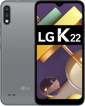 LG K22 15,8 cm (6.2") Doppia SIM Android 10 4G Mini-USB B 2 GB 32 GB 3000 mAh Titanio