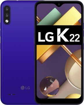 LG K22 15,8 cm (6.2") Doppia SIM Android 10 4G Mini-USB B 2 GB 32 GB 3000 mAh Blu